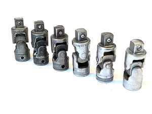 Snap On Tools USA Vintage 3/8” Drive Universal Swivel Joint Socket Adapter F8 - Foto 1 di 8