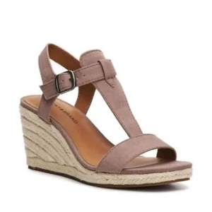 Lucky Brand Millinda Espadrille Wedge Sandals Size 8 - Picture 1 of 9