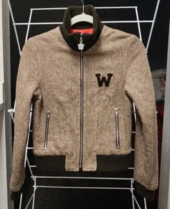 W< Wild & Lethal Trash Beirendonck Jacke Kiss The Future Unisex XS braun Vintage - Bild 1 von 18
