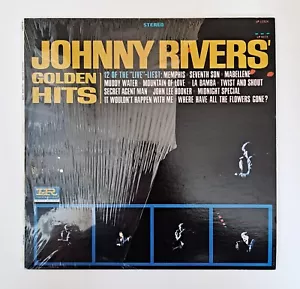 JOHNNY RIVERS-GOLDEN HITS-LP9324-COMPILATION-1980-REISSUE-CLUB EDITION-VG+ LP - Picture 1 of 7