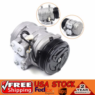 AC A/C Compressor Fit Geo Metro/Tracker Suzuki Swift/Sidekick/X-90 CO 10685D NEW - Image 1 of 4