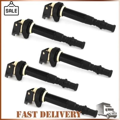 Set of 5 Ignition Coils For BMW M5 M6 5 Series E60 E63 E64 5.0L 2006-2010 UF572 - Imagem 1 de 4