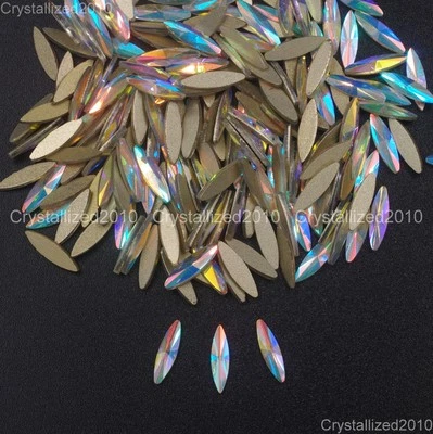 Top Cristal AB Cristal Checo Estrás Espalda Plana Arte en Uñas Decoración Forma Pequeña Foto 1 de 4