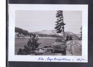 Fotografia Foto Sila Lago Ampollino Neve 500 Topolino Giardinetta KK2117 - Foto 1 di 1