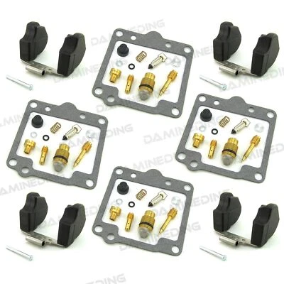 4X Deluxe Carburetor Rebuild Carb Kit 80-81 Special 81 XS1100 XS1100L carb float - Imagem 1 de 4