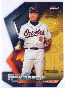 /50 Cal Ripken Jr. Orioles 2018 Topps Finest Die-Cut Gold REF Careers Finest HOF - Foto 1 di 2