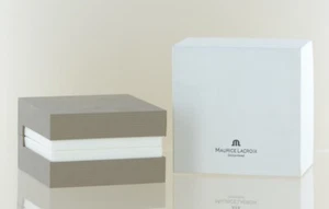 Maurice Lacroix Uhrenbox Verkaufsbox Aufbewahrung Karton Braun - Picture 1 of 3