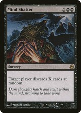 Mind Shatter Morningtide HEAVILY PLD Black Rare MAGIC GATHERING CARD ABUGames