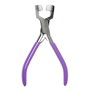 Nylon Jaw Forming Pliers - Jewelry Tool with Padded Purple Handles - 1 Piece - Bild 1 von 3