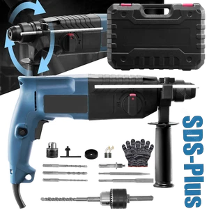 3000W SDS-Plus Schlagbohrmaschine Bohrhammer Meißelhammer Stemmhammer Mit Koffer - Bild 1 von 11