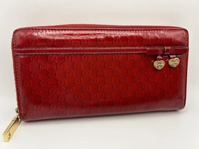 Cartera Gucci GG charol rojo Foto 1 de 4