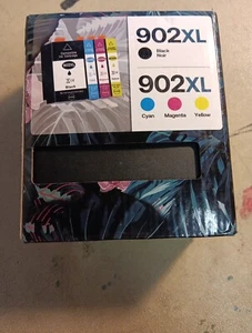 Neu Tinte Kombipack 902XL/902 Tintenpatrone - 4 Patronen Neu im Karton kostenloser Versand B6 - Bild 1 von 1