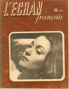 L'ECRAN FRANCAIS DU CINEMA #8 AGOSTO 1945, EDITH PIAF GREGORY PECK EN MUY BUEN ESTADO - Imagen 1 de 3