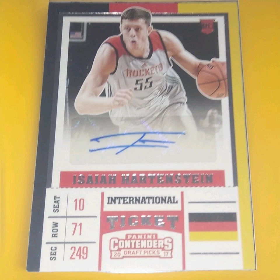 Isaiah Hartenstein 2017 Panini Contenders Draft Picks International Ticket #114 - Image 1 of 1