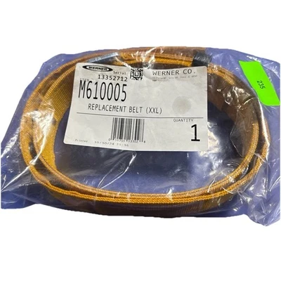 Arnés de cinturón de repuesto Werner M610005 XXL naranja compatible herramienta posicionamiento Foto 1 de 4