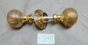 Door Handles Knobs Handle Brass Bee Hive ref 548D (FREE UK POSTAGE) - Picture 1 of 15