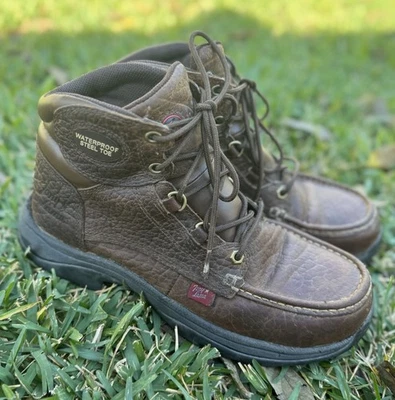 Botas de Trabajo Tony Lama Puntera de Acero RR3041 Puntera Sin usar, en Caja, Talla 10D Vaquero Occidental Foto 1 de 4