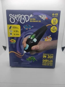 SCRIB3D Jr. 3D Printing Pen Set for Kids with Filament, Activity Guide NEW - Picture 1 of 5