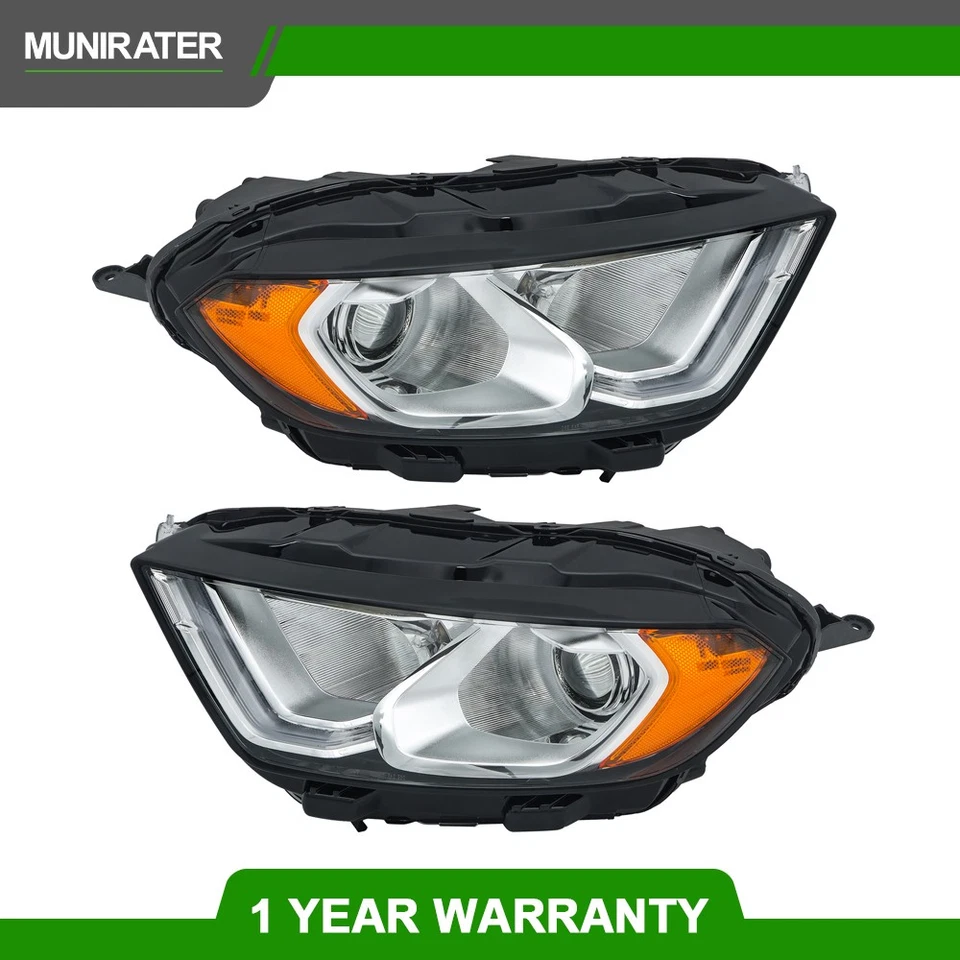 Juego de faros proyectores carcasa transparente para Ford EcoSport 2018-2023 par L&R DRL Foto 1 de 4