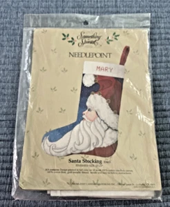 Something Special Needlepoint Santa Stocking #30465 Sealed Kit - Bild 1 von 4