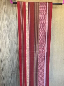 Tsumugi obi new unused 360cm - Picture 1 of 4