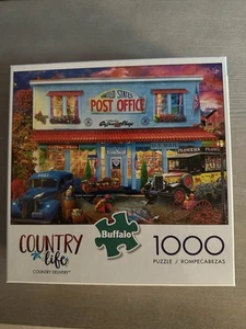 Buffalo Games Country Life Country Delivery 1000 Piece Puzzle w/ Poster Complete - Picture 1 of 3