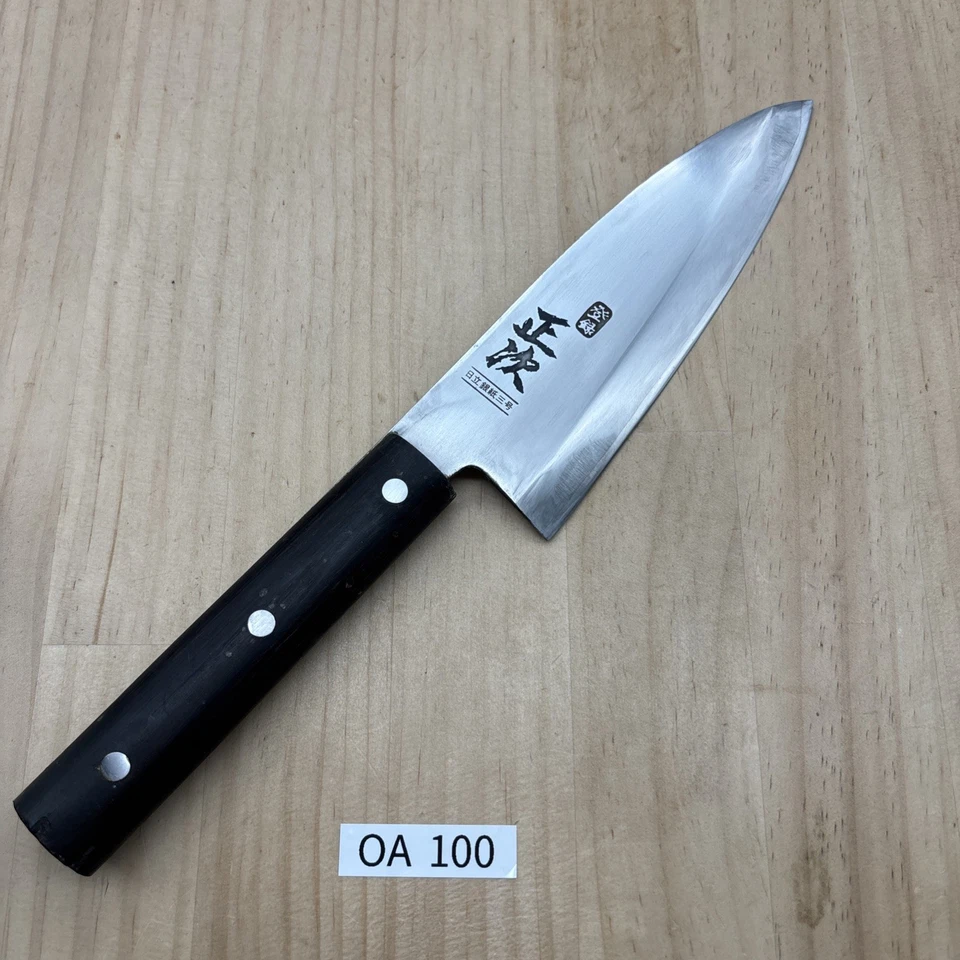 Usato Giapponese Dello Chef Kitchen Coltello 政次 Argento 3 Acciaio Deba 290/150 - Immagine 1 di 4