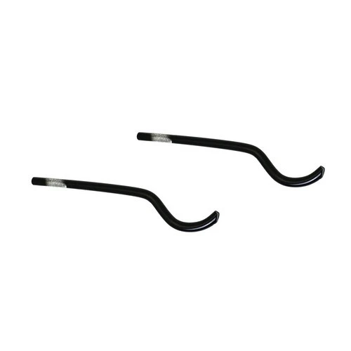 2 PZ MENSOLA VERNICIATA NERA PER RADIATORI ARDESIA D 9 Nere - Immagine 1 di 1