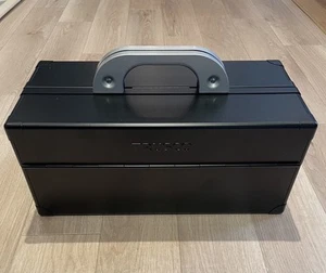 [NEW Release]TRUSCO CTD-370-MBK Double Opening Tool Box Double Tier  Matte Black - Picture 1 of 10