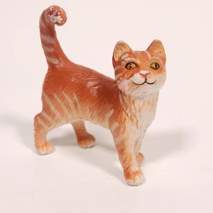 Safari Ltd. Tabby Cat Farm Animal Figurine Educational Toy 235529 Retired 2016 - Picture 1 of 8