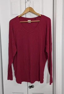 Camisa Cabi Mujer Talla Grande Manga Larga Rojo Estilo 3052 - Imagen 1 de 5