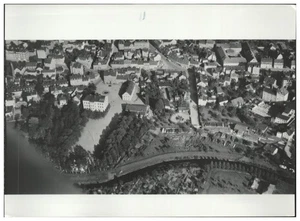 ZZ-2421/ Gössnitz Foto Luftbild 18 x 13 cm ca.1938 - Bild 1 von 2