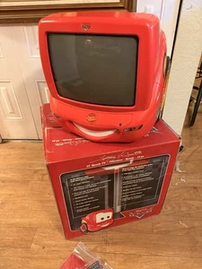 Disney Cars Lightning McQueen DT1355-CAR TV ***NIB*** Tested! Works! *READ* - Picture 1 of 14