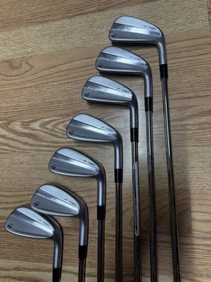 2023 TaylorMade P790 chrome Iron Set 5-PW, AW - KBS Max MT Stiff Flex - Image 1 of 4