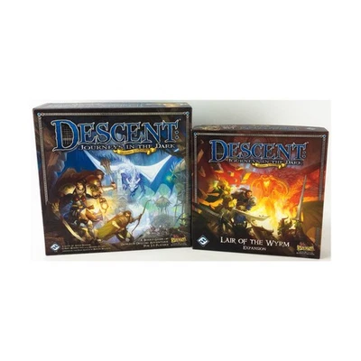 FFG Juego de Mesa Descenso 2ª Edición Colección #29 - Juego Base + 4 Expansiones En muy buen estado+/casi nuevo Foto 1 de 2