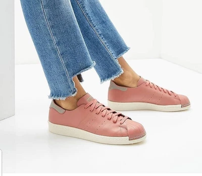 Adidas Originals Superstar 80s Decon CQ2587 Pink Women's Athletic Shoes SZ 10 - Image 1 of 4