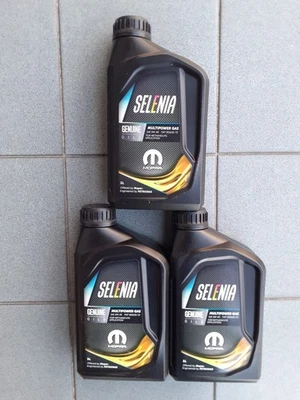 OLIO MOTORE SELENIA MULTIPOWER GAS 5W-40 ACEA C3  API SP FIAT 755535 T2 3 LITRI - Immagine 1 di 4