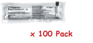 100 x Sterets Normasol Kochsalzlösung Beutel 25ml steriler Wundreiniger - Bild 1 von 2