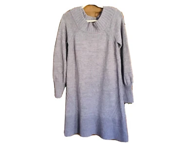 Vestido Suéter Anthropologie Mujer L Rima Lavanda Púrpura Lana Mezcla Alpaca Foto 1 de 4