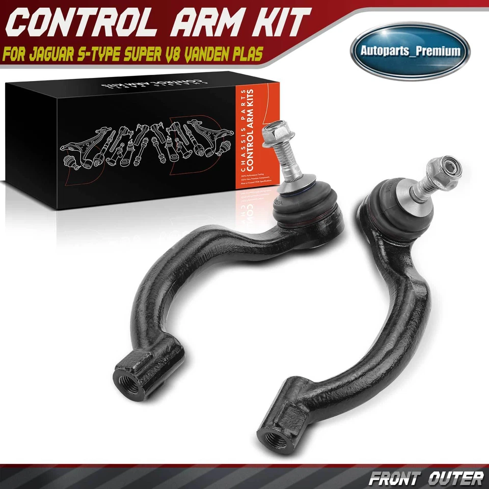 2 внешних конца анкерного стержня для Jaguar S-Type Super V8 Vanden Plas XJ8 XJR XK XKR XKR-S - Изображение 1 из 4