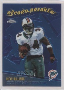 2003 Topps Chrome Record Breakers Ricky Williams #RB25