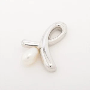 Authentic TASAKI Pearl Pendant Drop Silver As is - Picture 1 of 3