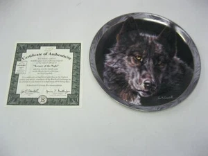 Vivi K Crandall "Keeper of the Night" Collector Plate - Picture 1 of 4