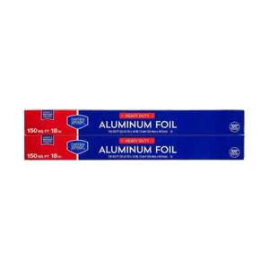 Berkley Jensen Heavy-Duty Aluminum Foil,18 IN 150 SQ Ft .(2 Pacs - Picture 1 of 1