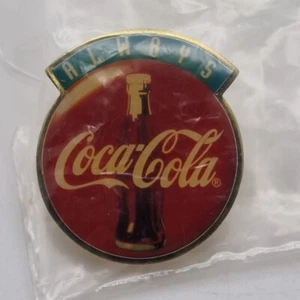 Pin Badge Always Coca Cola Advertising Enamel Vintage Collectable Union Made USA - Picture 1 of 8
