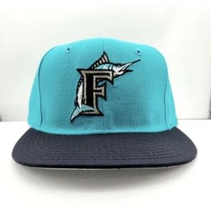 NEW Unisex New Era MLB Florida Marlins Throwback Baseball Cap Hat Size 7 1/4 - Picture 1 of 3