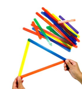 Geometría Dinámica 24 piezas Recurso Estudiantil para Aprender Aula o Escuela en Casa - Imagen 1 de 1