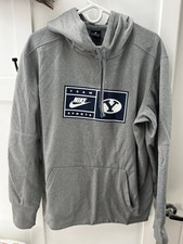 Nike Dri Fit BYU Cougars Basketball Hoodie Sweatshirt Men’s Size L
