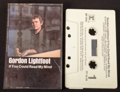 Gordon Lightfoot If You Could Read My Mind Audio Cassette M5-6392 - Image 1 of 4