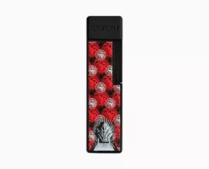 S.t. Dupont encendedor Jet Plana Twiggy Game Of Thrones Targaryen Y Negro 030012 - Imagen 1 de 4